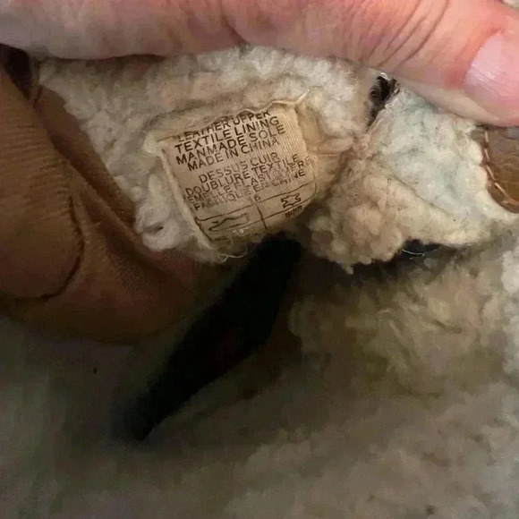 Pajar Alina Cognac Faux Fur Brown Leather Winter Boots Womens Sz US 7- 7.5 EU 38 - Picture 5 of 11